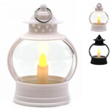 Imagem de 10 Luminaria Vela Decorativa LED Mini Lampião Luz Decoração - Fx