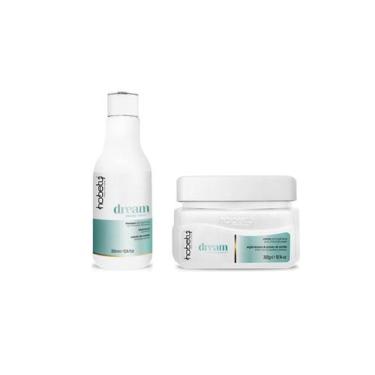 Imagem de Hobety Kit Dream Shampoo 300Ml E Creme Pós Quimica 300 Gr