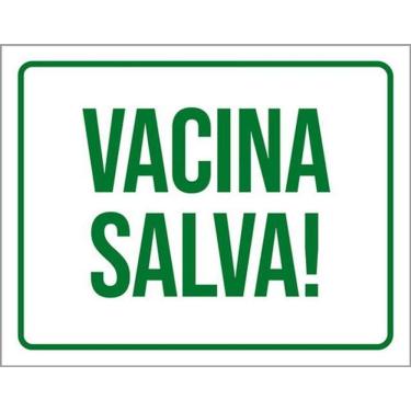Imagem de Kit 3 Placas Vacina Salva