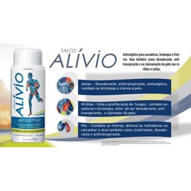 Imagem de Talco Alivio Antisséptico Desodorante Antitranspirante - Labsimões