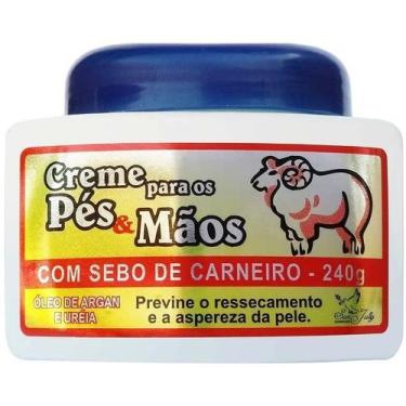 Imagem de Creme Para Pés E Mãos Sebo De Carneiro Sanjully - San Jully