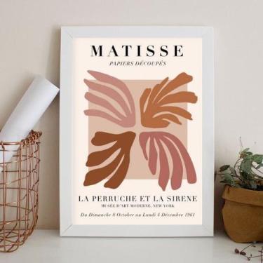 Imagem de Quadro Decorativo Matisse - La Perruche 33x24cm - com vidro - Quadros 