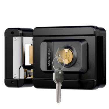 Imagem de Fechadura Eletrica Fx 1500 Preta Intelbras
