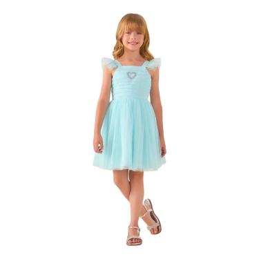 Imagem de VESTIDO PETIT CHERIE TULES INFANTIL PRINCESA AZUL 3125558-Feminino