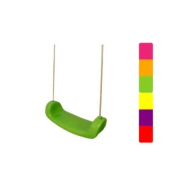 Imagem de Balanço Infantil Quadrado Prancha Radical  Playground Colorido para Me