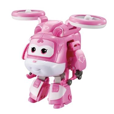 Imagem de Super Wings 5" Robô Transforming Supercharged Dizzy Rosa