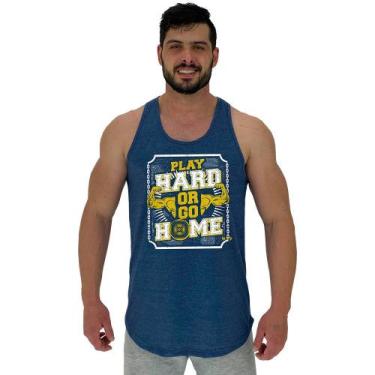 Imagem de Regata Longline Estampada Masculina MXD Conceito Play Hard, Masculino,