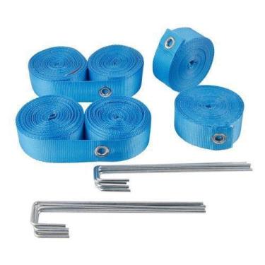 Imagem de Fita Marcação De Quadra Para Beach Tennis Shark - Azul