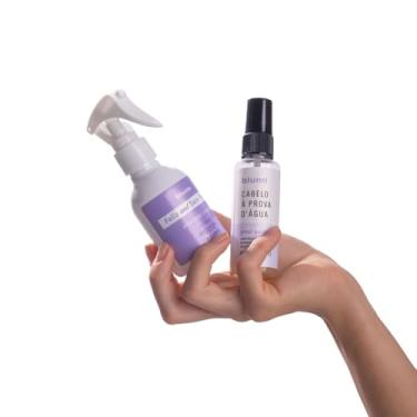Imagem de Kit Máscara Liquida + Cabelo à Prova D'água - Spray Antifrizz, Proteção Térmica, Nutrição Profunda e Blindagem dos Fios