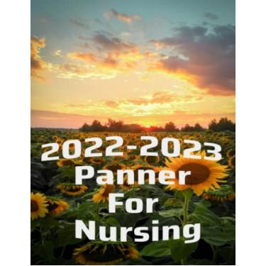 Imagem de 2022-2023 Planner for Nursing: 48-month Calendar, January 2022 – December 2025 Agenda Inspirational with Contact Name, and Notes for Student.