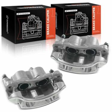 Imagem de A-Premium Conjunto de pinça de freio a disco com suporte compatível com modelos selecionados Freightliner, Mercedes-Benz e Dodge - Sprinter 2500/Sprinter 3500 2002-2006, Sprinter 2004-2006