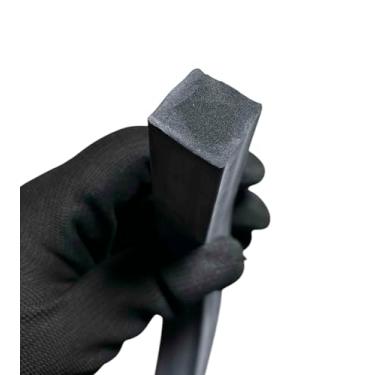 Imagem de Borracha Macio Perfil Esponjoso Vedação 20x20mm - 10 Metros