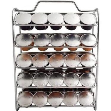 Imagem de Porta Cápsulas Cromado Nespresso - Niquelart