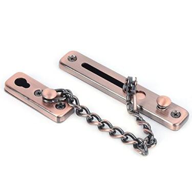 Imagem de Corrente de Porta, Inoxidável, Corrente de Porta de Segurança, Fechadura de Proteção de Corrente, Corrente de Porta, Proteção de Segurança de Aço, Trava de Pressão Antirroubo,