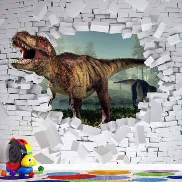 Imagem de Papel de Parede Infantil Dinossauros AL 22 - AloPapers, 3,00m de largu