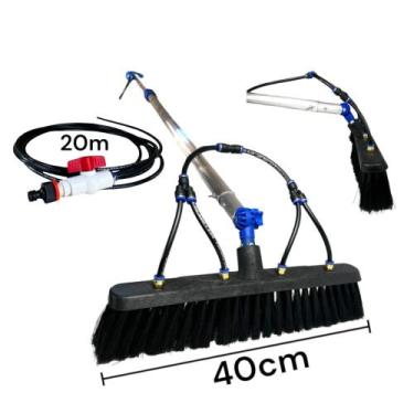 Imagem de Escova 40cm para lavar placa solar - Solar Vassouras, 5 metros