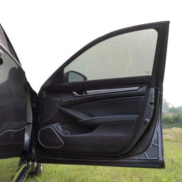 Imagem de Protetor Solar para Carro Yayalovehomee - Tela Mesh Extensível (Pacote