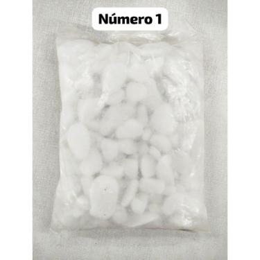 Imagem de 1kg pedra dolomita branca vários tamanhos. - NoBrand, N1