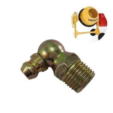 Imagem de Engraxadeira 1/8" 90 Curva P/ Betoneira Menegotti 400/250L, Graxeira C