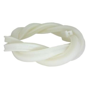 Imagem de Borracha Branca Silicone em T Para Seladora Industriais Por Metro - ST