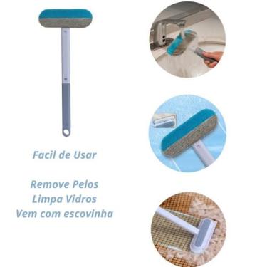 Imagem de Escova Removedor de Pêlos Para Animais De Estimação Multifuncional Rou