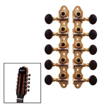 Imagem de Tarraxa viola rozini dourada pino fino rax339gpf.sb 18 dente