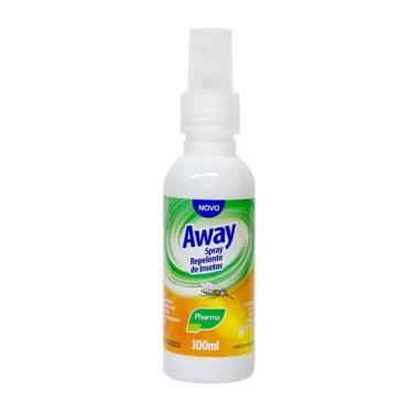 Imagem de Loção repelente de insetos spray 100ML away pharma cosméticos