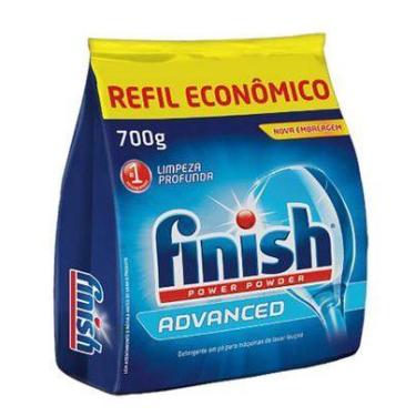 Imagem de Detergente Finish Para Máquina De Lavar Louças Power Powder 700g