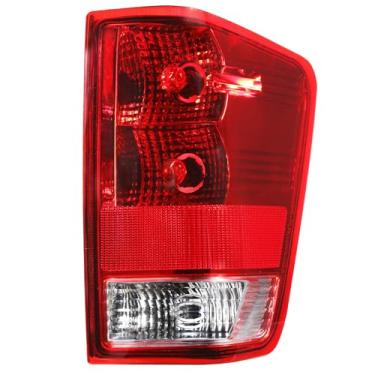 Imagem de Boine Luz traseira do lado direito do passageiro compatível com Nissan Titan 2004-2015 Luzes traseiras de freio 26550ZH225, NI2801161 - Inclui chicote elétrico e lâmpada (lado direito do passageiro)