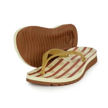 Imagem de Kenner, SANDÁLIA CHINELO DE DEDO FEMININA KENNER DPJ-15 IBIZA Cor:Crepe/Baunilha/Gold;Tamanho:38