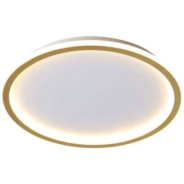 Imagem de Lustre Plafon LED 3 em 1 Minimalista Decoraçao Moderno Sala Estar Jantar Residencial Comercial Iluminaçao
