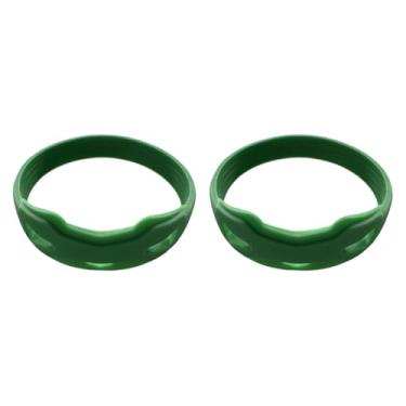 Imagem de Zialofi 2x estabilizador de patela de solteira de joelho para homens Mulheres confortáveis ​​Knee Band Knee Strap Patella Suporte para Jumpers Volleyball, Verde