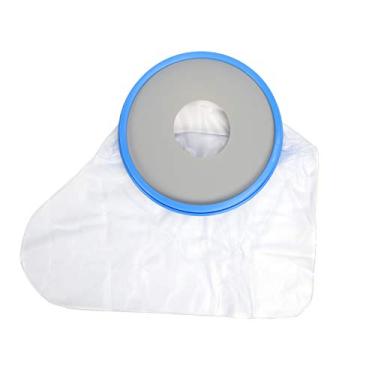 Imagem de Pé protetor de banho adulto com laço PP azul SL H2102 29 cm