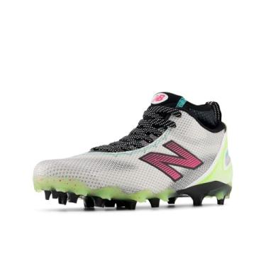Imagem de New Balance Tênis masculino Freezelx V5 Lacrosse, Branco/preto/Hi-Lite, 41