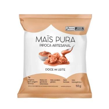 Imagem de Pipoca Artesanal Doce de Leite Mais Pura  50g