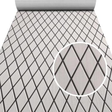 Imagem de HZshark Folhas de espuma EVA para piso de barco, tapete marinho, autoadesivo, tapete de barco de espuma antiderrapante, para barco, caiaque, iate, trailer, piscina, golfe