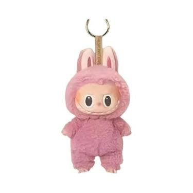 Imagem de 17cm Labubu Panda Mentor Série Boneca De Vinil Caixa Cega Chaveiro Mod