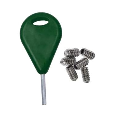 Imagem de Colaxi Chave para quilha de surf com parafuso de fixação universal portátil, ferramenta para quilha de surf, Verde