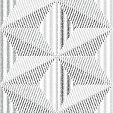 Imagem de Papel De Parede 5m Adesivo Efeito Linho Cozinha Preto Cinza