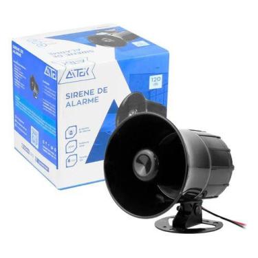 Imagem de Sirene De Alarme Multifuncional Escola Empresas 120db 12v - AITEK, Pre