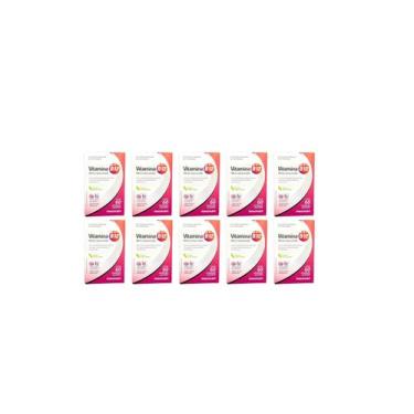 Imagem de Kit 10 Suplemento Vitamina B12 Mastigáveis 60Cps - Maxinutri