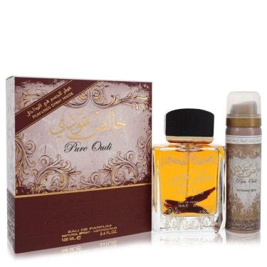Imagem de Perfume Feminino Lattafa Pure Oudi Lattafa 100 ml Eau De Parfum Plus 50 ml Desodorante
