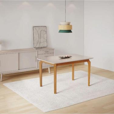 Imagem de Mesa De Jantar Alegra Jcm Movelaria Cinamomo/off 1,60m