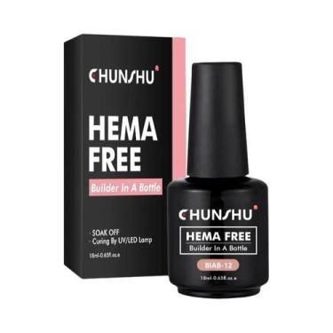 Imagem de Gel UV Com Base De Borracha Grossa De 18ml Para Extensões De Unhas Con