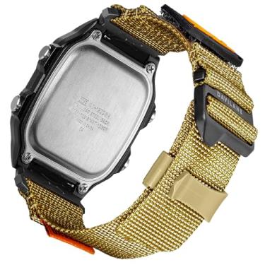 Imagem de Pulseira de substituição de 18 mm para Casio G-Shock DW-H5600 AE-1000W/1100W/1200/1300/1500WH, W-800H, MRW-200H, F-108WH F-91W, A158WA G-Hook & Badge Design Decoração de Nylon Casio Watch Bracelet