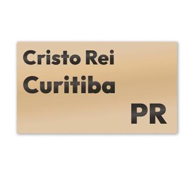 Imagem de Imã de Geladeira Cristo Rei Curitiba MDF 7x4 para Enfeite