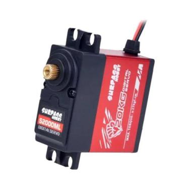 Imagem de Servo Digital De Engrenagem Metálica De Alto Torque Para Carro RC 1/8 