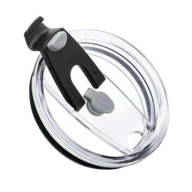Imagem de Tampa de copo de substituição de 850 g, tampa à prova de derramamento e resistente a respingos para copo de viagem de aço inoxidável de 850 g Yeti, Rambler, Ozark Trail e mais copo térmico (preto)