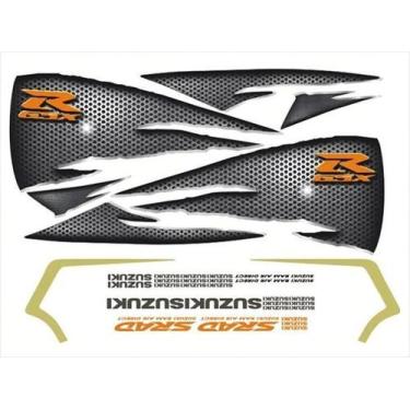 Imagem de Kit Completo Adesivos Suzuki Gsxr 750 1997 Srad Moto Gsxama - Spts