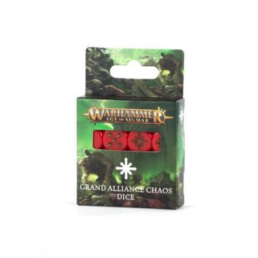 Imagem de Games Workshop - Warhammer - Age of Sigmar: Grand Alliance Chaos Dice Set (20 Count)